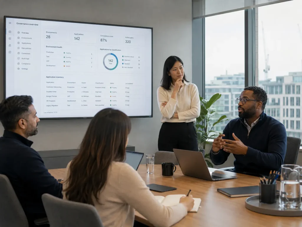 IT leaders reviewing Power Platform governance and application risk.